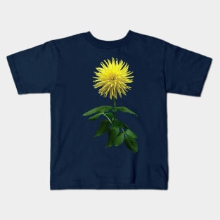 Yellow Dahlia Inland Dynasty Kids T-Shirt